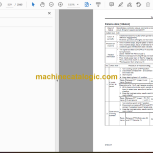 Komatsu D155AX-7 Bulldozer Shop Manual (SEN05653-13)