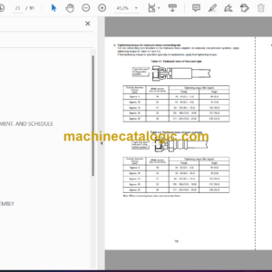 Komatsu D155AX-7 Bulldozer Field Assembly Instruction (GEN00108-02)