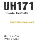 Hitachi UH171 Hydraulic Excavator Parts Catalog (EP123-1-2)