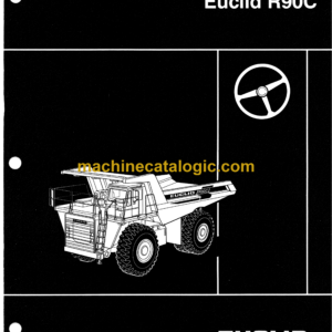 Hitachi R90C 340ND Dump Truck Operator's Manual (10154)