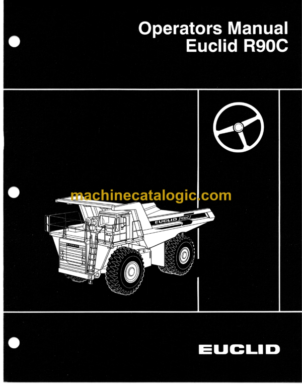 Hitachi R90C 340ND Dump Truck Operator's Manual (10154)