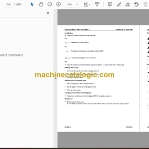 Komatsu WA500-6 Wheel Loader Shop Manual (CEBM022903)