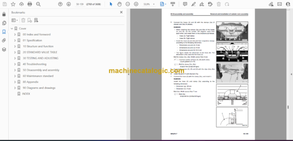 Komatsu WA470-7 Wheel Loader Shop Manual (SEN06006-17) - Image 2