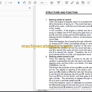 Komatsu WA250-3L Wheel Loader Shop Manual (CEBM001301)