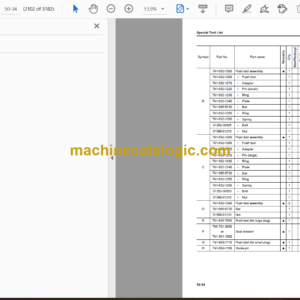 Komatsu D375A-8 Bulldozer Shop Manual (SEN06729-04)