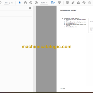 Komatsu D155A-5 Bulldozer Shop Manual (SEBM023302)