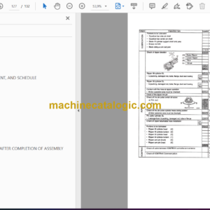 Komatsu D155AX-6 Bulldozer Field Assembly Instruction (GEN00255-00)