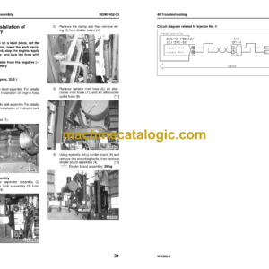 Komatsu WA380-6 Wheel Loader Shop Manual (SEN00114-15)