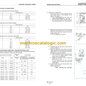 Komatsu D41E,P-6 Bulldozer Shop Manual (SEBM007009)