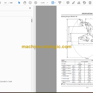 Hitachi ZX470LC-5B, ZX670LC-5B, ZX870LC-5B Hydraulic Excavator Operator’s Manual (ENMJAA-NA1-2)