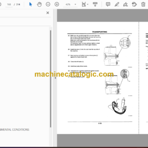 Hitachi EX400-5,EX400LC-5,EX450LC-5,EX450H-5,EX450LCH-5 Excavator Operator’s Manual (EM16C-2-2, EM16C-1-3)