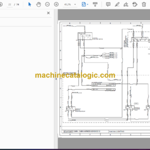 Komatsu WA100M-8 Wiring Diagrams