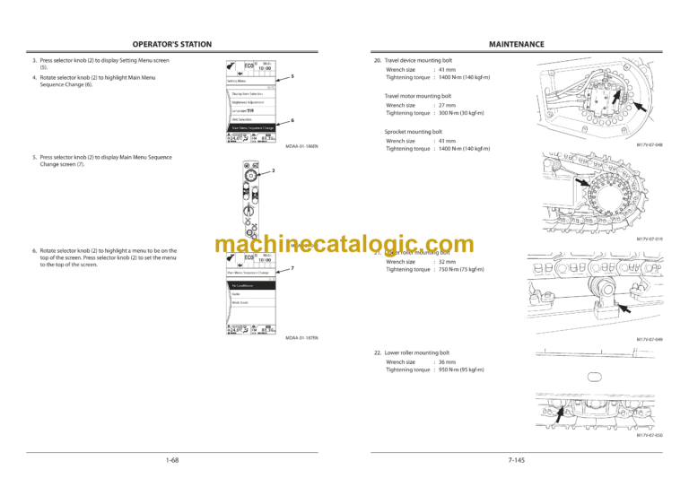 Hitachi ZX470LC-5B, ZX670LC-5B, ZX870LC-5B Hydraulic Excavator