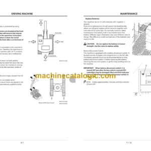 Hitachi EX3600-7B Cummins Tier 4 Final Engine Hydraulic Excavator Operator’s Manual (ENMKFB-1-1, ENMKFB-1-2, ENMKFB-1-3)