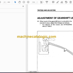 Komatsu D575A-2 Super Dozer Shop Manual (SEBM006506)