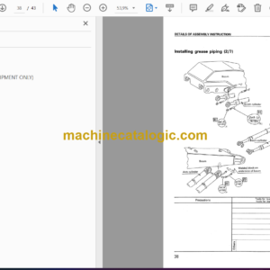 Komatsu PC1100-6 PC1100SP-6 PC1100LC-6 Hydraulic Excavator Field Assembly Instruction (SEAW001600)