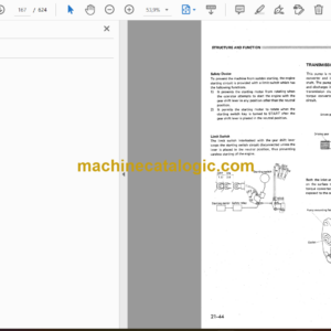 Komatsu D50A,P,PL D53A,P Bulldozer Shop Manual (SEBM130C002)