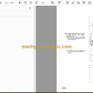 Komatsu D85E-SS-2 Bulldozer Shop Manual (SEBM003002)