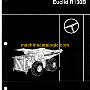 Hitachi R130B 330JD Dump Truck Operator's Manual (10137)