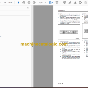 Komatsu D31EX-22, D31PX-22, D37EX-22, D37PX-22 Bulldozer Shop Manual (SEN04343-12)