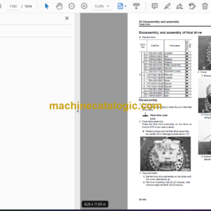 Komatsu D61E-23M0 Planer Shop Manual (B10001 and up)