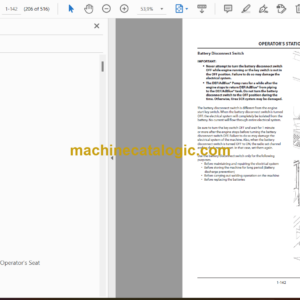 Hitachi ZX470LC-6, ZX670LC-6, ZX870LC-6 Hydraulic Excavator Operator’s Manual (ENMJAG-NA1-1, ENMJAG-NA1-2, ENMJAG-NA1-3)