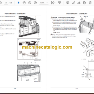 Hitachi ZX490LCH-7 Type HE16LD Super Long Front Operator’s Manual (ENMJAQ-ENSL1-1)