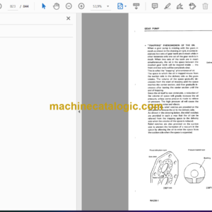 Komatsu WA200-1, WA250-1 Wheel Loader Shop Manual (SEBM04180110)