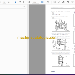 Komatsu WA900L-3 Avance Loader Wheel Loader Shop Manual (SEBM035704)