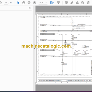 Komatsu WA80M-8E0 Wiring Diagrams (42U-06-50000)