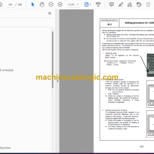 Komatsu D375A-8 Bulldozer Field Assembly Instruction (GEN00161-02)