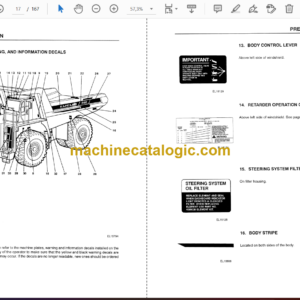 Hitachi R60, R65 Dump Truck Operator’s Manual (10121ENG)