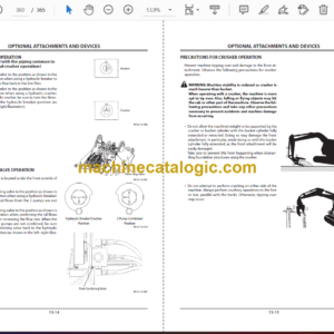 Hitachi ZX650LC-3,ZX670LCH-3 Hydraulic Excavator Operator’s Manual (EM1J7-1-1)