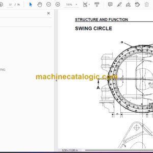 Komatsu PC300LL-6 Avance Logging Excavator Shop Manual (CEBM009500)