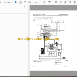 Komatsu D41S,Q-3 Bulldozer Shop Manual (SEBM0125B04)