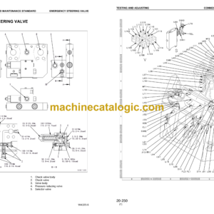 Komatsu WA320-5 Wheel Loader Shop Manual (SEBM0346-09)