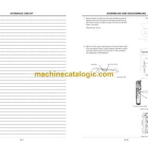 Hitachi ZX350LC-6 Multi-Boom Specification Machine Operator’s Manual (ENMDDQ-MB1-1)