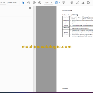 Komatsu WA320-8E0 Wheel Loader Shop Manual (SEN06792-06)