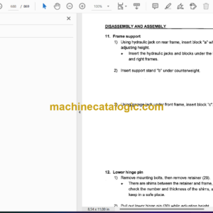 Komatsu WA500-1 Wheel Loader Shop Manual (CEBM000500)