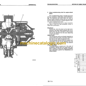 Komatsu WA380-3 Wheel Loader Shop Manual (SMEW3800T0)