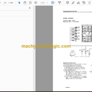 Komatsu WA450-1 Wheel Loader Shop Manual (SEBM04210108)