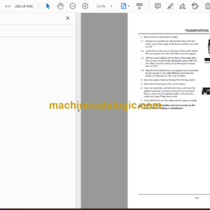 Hitachi ZX135US-5N, ZX245USLC-5N Hydraulic Excavator Operator’s Manual (ENMDCN-NA1-3)