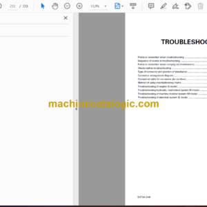 Komatsu D375A-3 Bulldozer Shop Manual (SEBM026600)