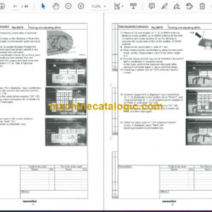 Komatsu D85EXi-18, D85PXi-18 Bulldozer Field Assembly Manual (A1M2015A0409)