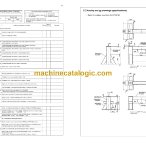 Komatsu WA1200-6 Wheel Loader Field Assembly Instruction (GEN00106-05)