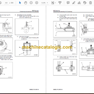 Komatsu D65EX-16, D65PX-16, D65WX-16 Bulldozer Shop Manual (SEN04887-07)