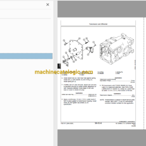 John Deere 9560 STS, 9660 STS, 9760 STS, 9860 STS Combine Repair Technical Manual (TM2181)