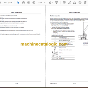 Hitachi ZX130-7H,ZX160LC-7H,ZX190LC-7H,ZX210LC-7H,ZX250LC-7H,ZX300LC-7H,ZX350LC-7H Hydraulic Excavator Operator’s Manual (ENMDHD-NA1-3)