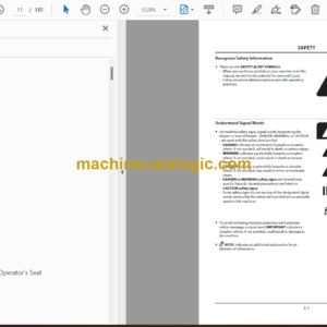 Hitachi ZX110MF-5G, ZX130-5G, ZX138MF-5G Excavator Operator’s Manual (ENMDAZ-ID1-2)