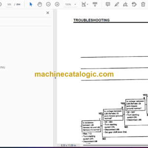 Komatsu WA600-3L Wheel Loader Shop Manual (CEBM002801)